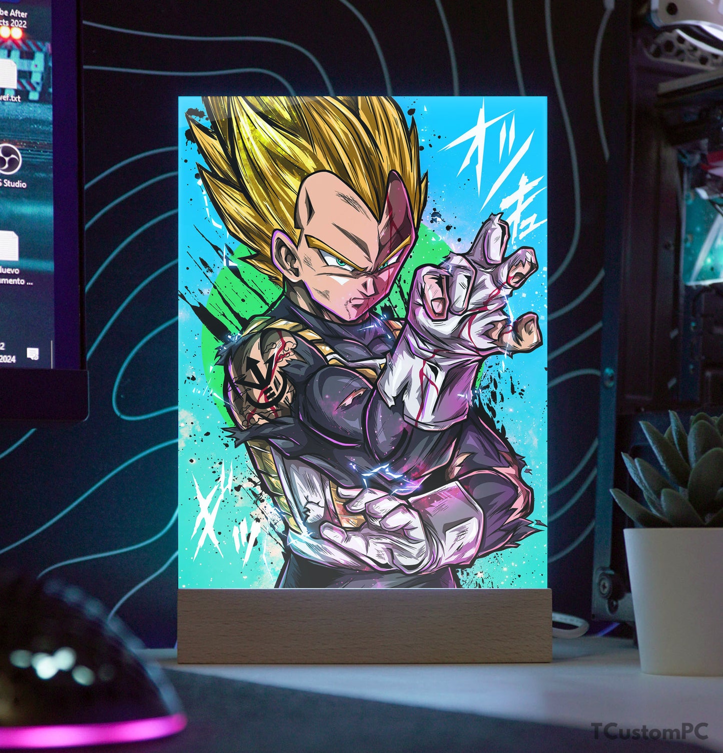 TC-Lamp Dragon Ball, Vegeta SS