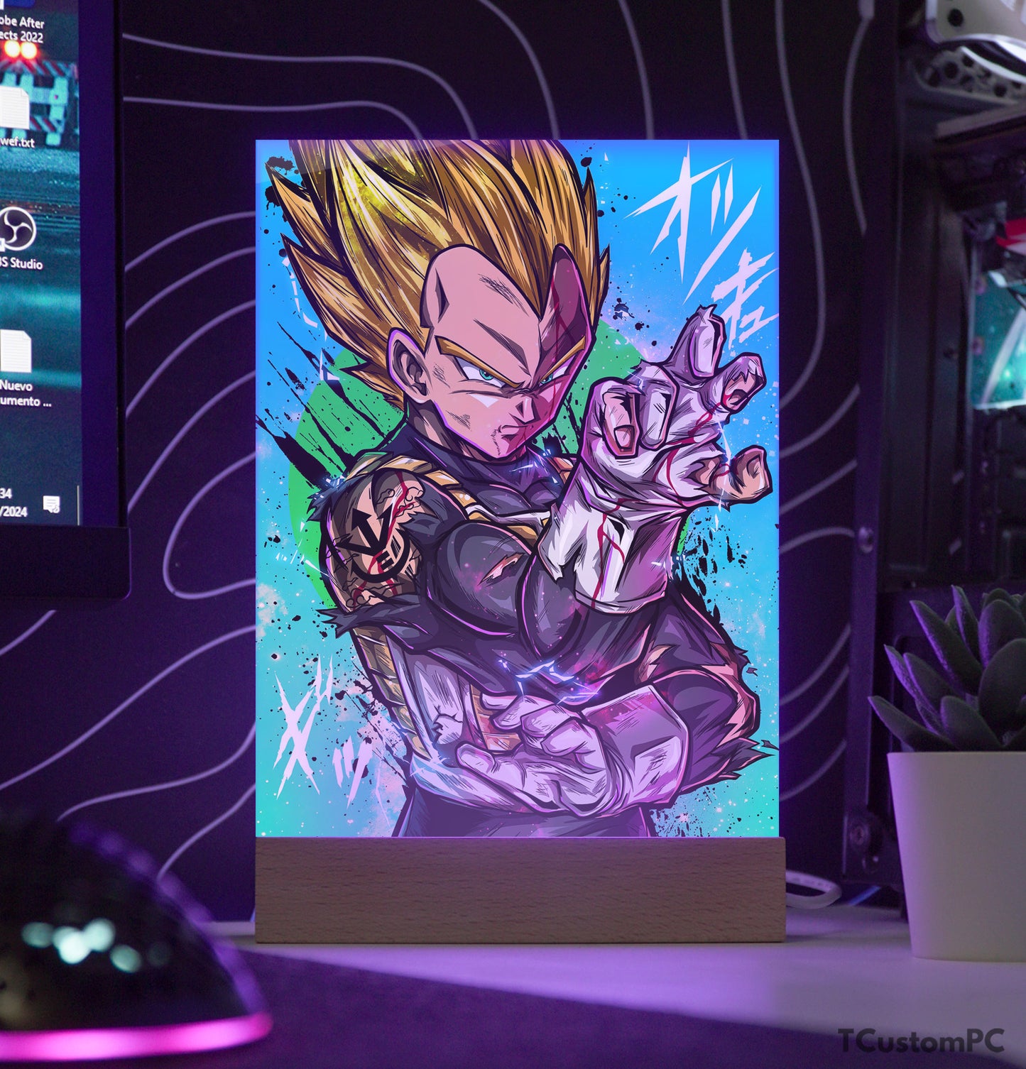 TC-Lamp Dragon Ball, Vegeta SS