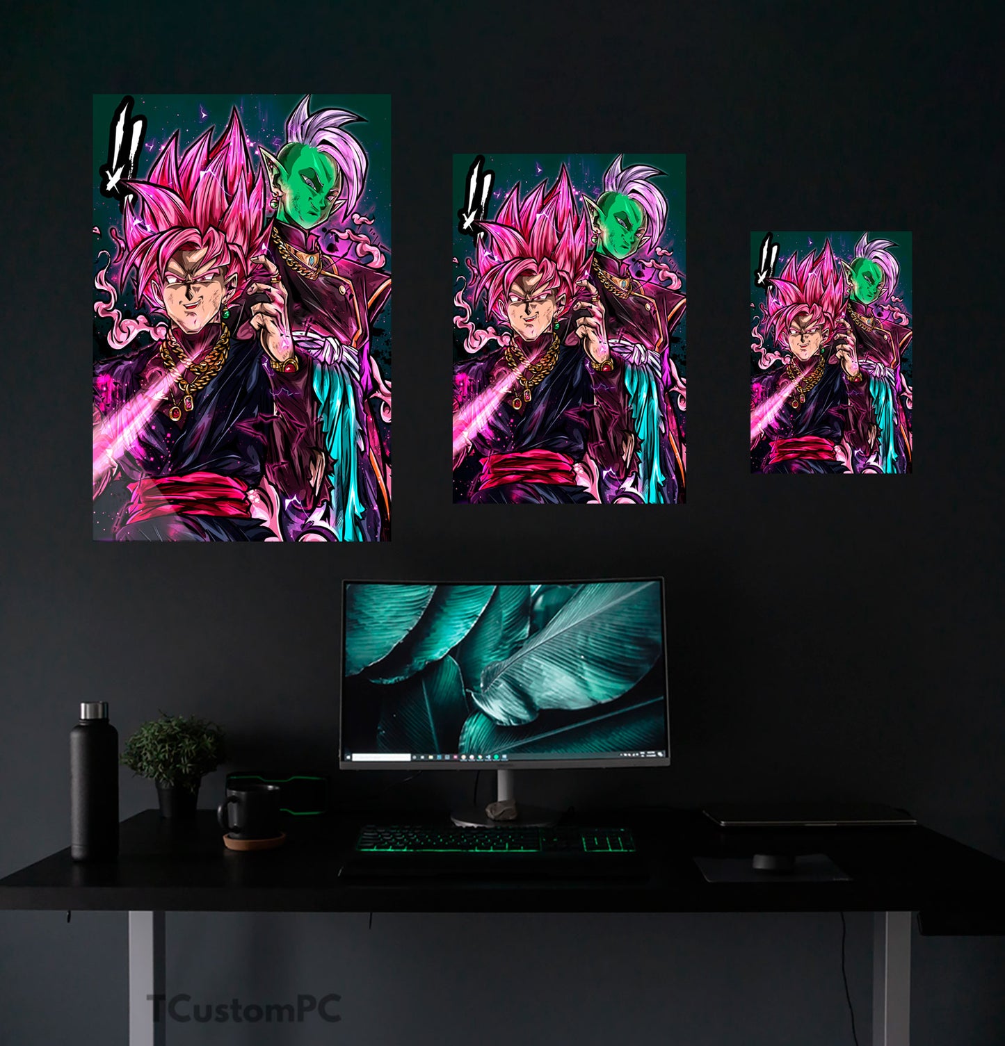 Wall Art Dragon Ball, Zamasu Black