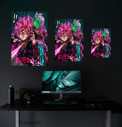 Wall Art Dragon Ball, Zamasu Black