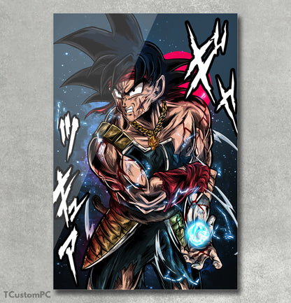 Dragon Ball painting, Bardock