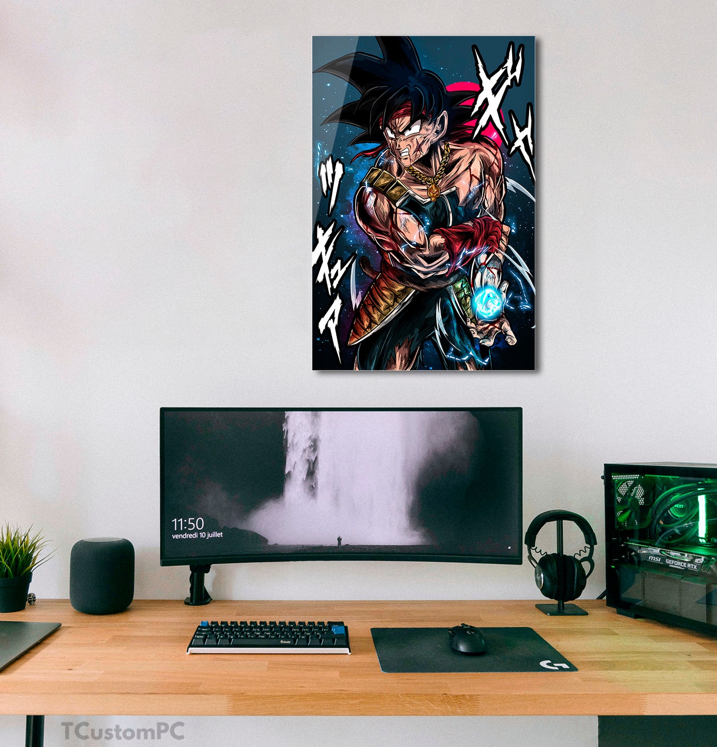 Wall Art Dragon Ball, Bardock.jpg