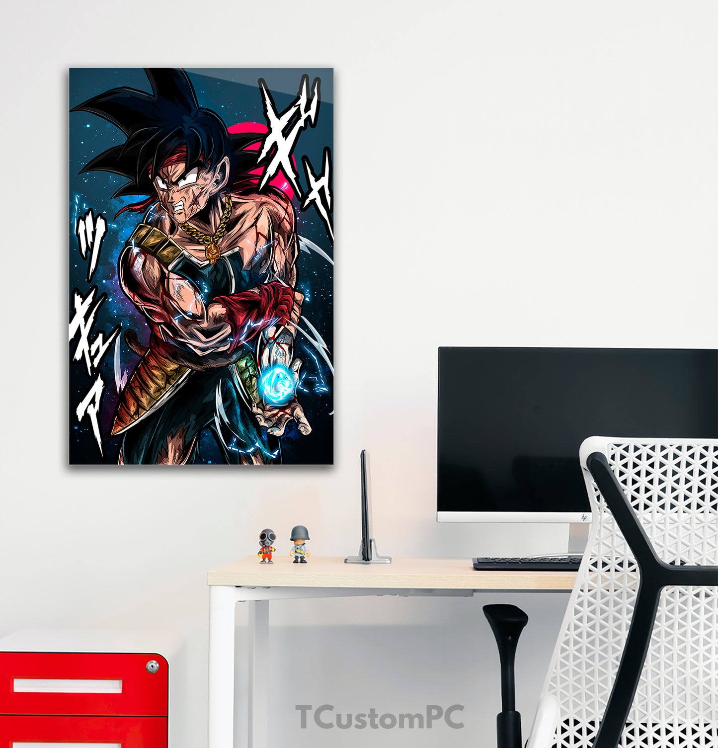 Dragon Ball painting, Bardock