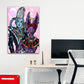 Wall Art Dragon Ball, Beerus X Whis