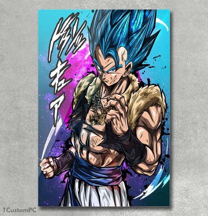 Dragon Ball, pintura Gogeta Blue DBS