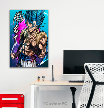 Dragon Ball painting, Gogeta Blue DBS