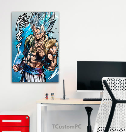 Dragon Ball painting, Gogeta Mastered