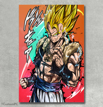 Dragon Ball painting, Gogeta SS DBS