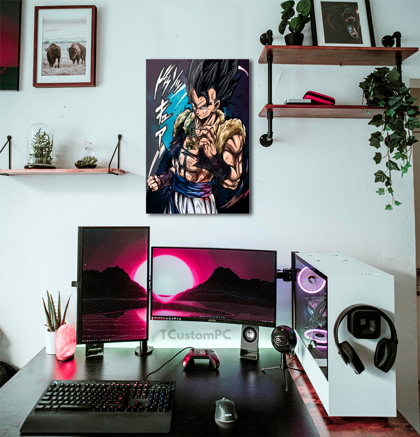 Wall Art Dragon Ball, Gogeta Ultra