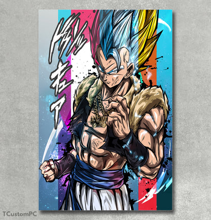 Pintura de Dragon Ball, Gogeta todas as formas