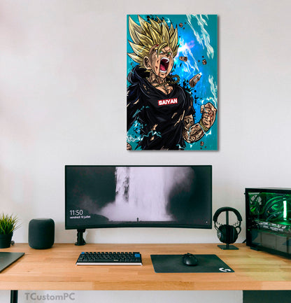 Wall Art Dragon Ball, Gohan SS