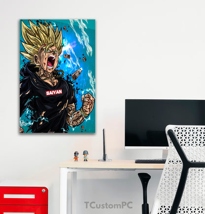 Wall Art Dragon Ball, Gohan SS