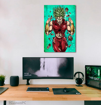 Wall Art Dragon Ball, Kale X Adidas