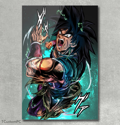 Painting Dragon Ball, New Broly