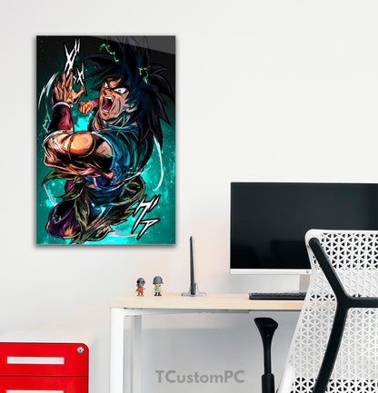 Painting Dragon Ball, New Broly