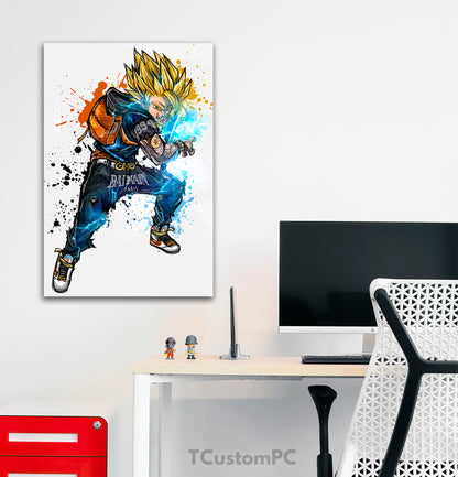 Pintura de Dragon Ball, SS2 Goku