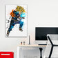 Wall Art Dragon Ball, SS2 Goku