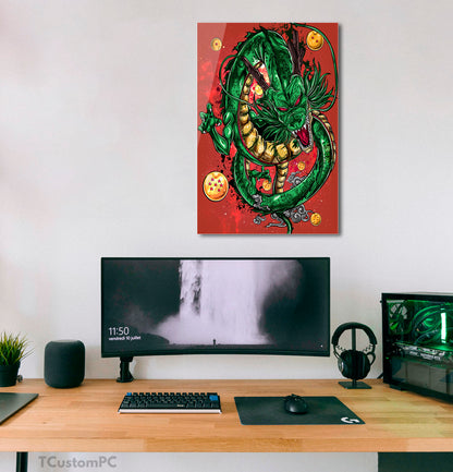 Wall Art Dragon Ball, Shenron Bape Belly