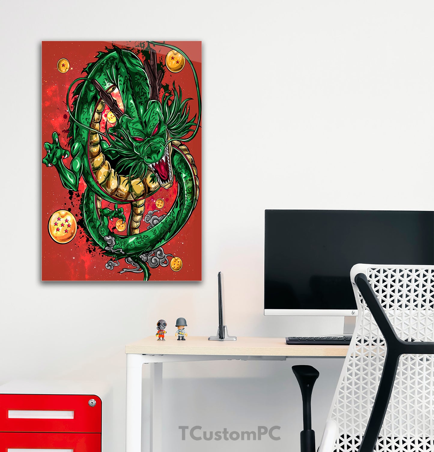 Wall Art Dragon Ball, Shenron Bape Belly