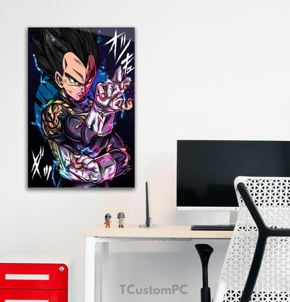 Pintura de Dragon Ball, Base de Vegeta