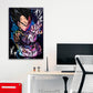 Wall Art Dragon Ball, Vegeta Base