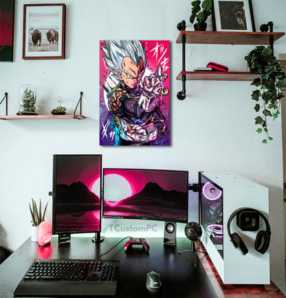 Pintura de Dragon Ball, Vegeta Masterizada