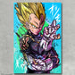 Wall Art Dragon Ball, Vegeta SS