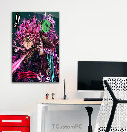 Dragon Ball painting, Zamasu Black