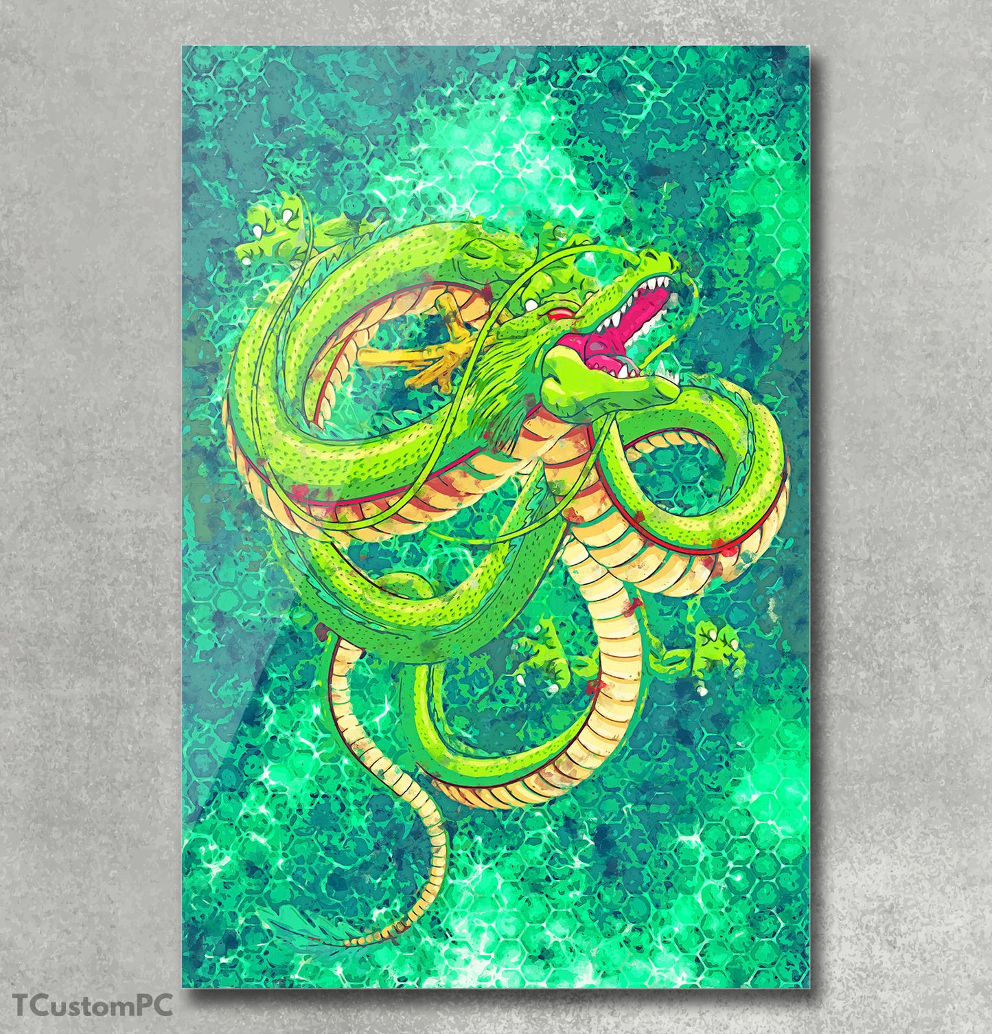 Dragon God painting