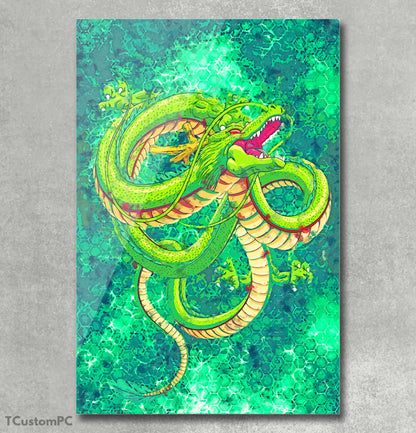 Dragon God painting