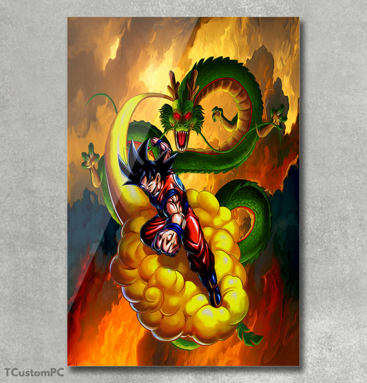 Quadro de parede Dragão Wukong