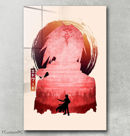 Edward W Minimalist Silhouette painting