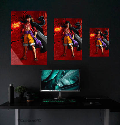 Wall Art Emperador Luffy