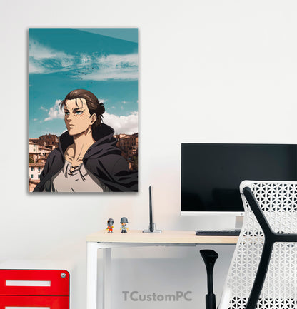 Pintura de Eren 1 Ataque ao Titã