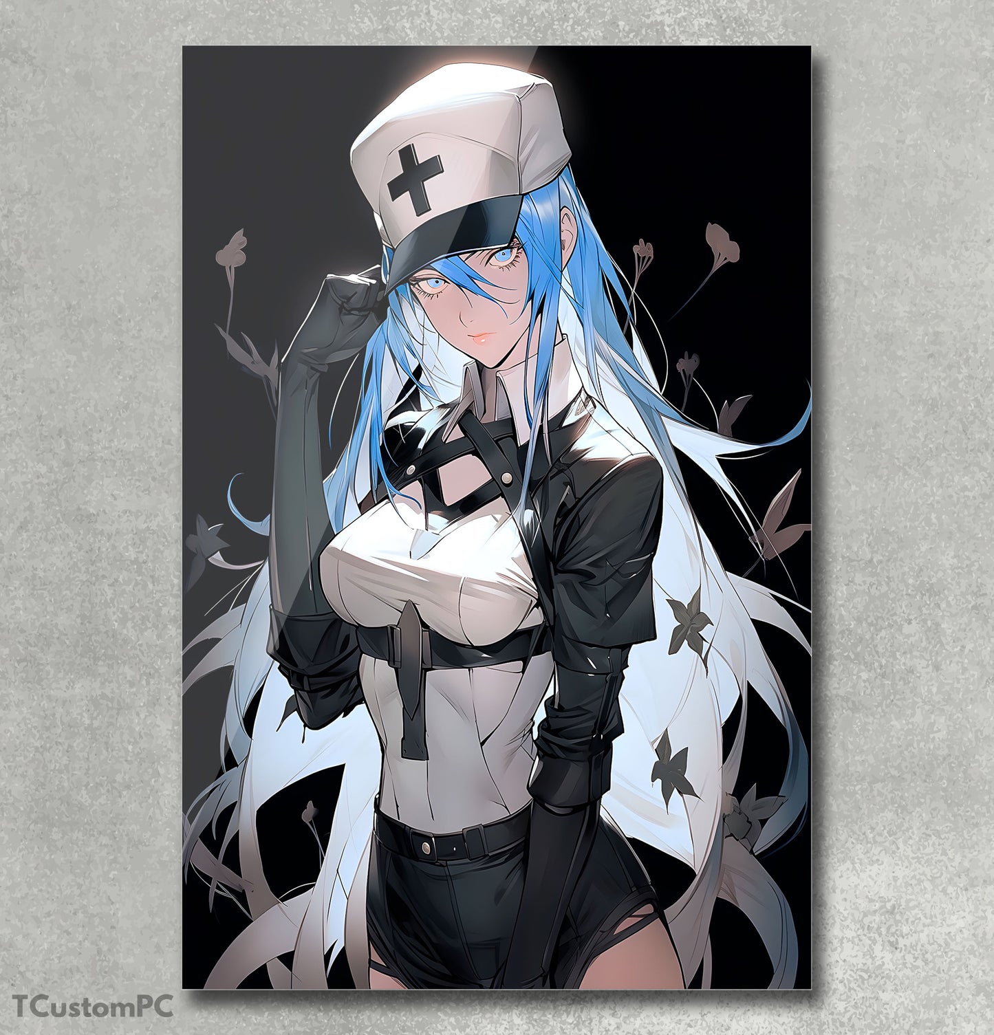 Esdeath painting