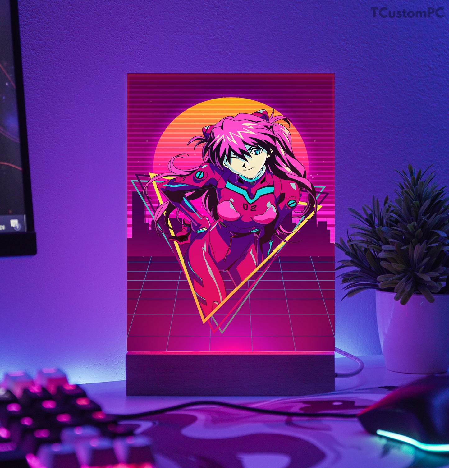 TC-Lamp Evangelion Asuka 80s