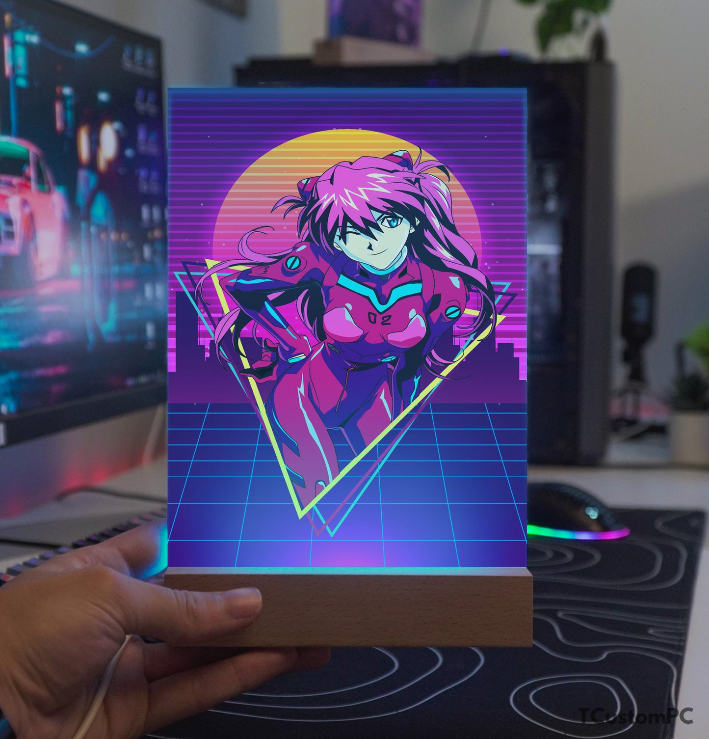 TC-Lamp Evangelion Asuka 80s