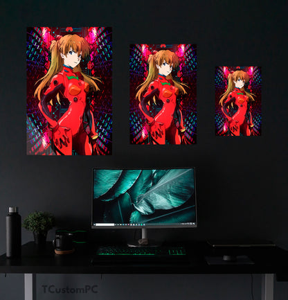 Caixa de vectores Evangelion Displate ultimate