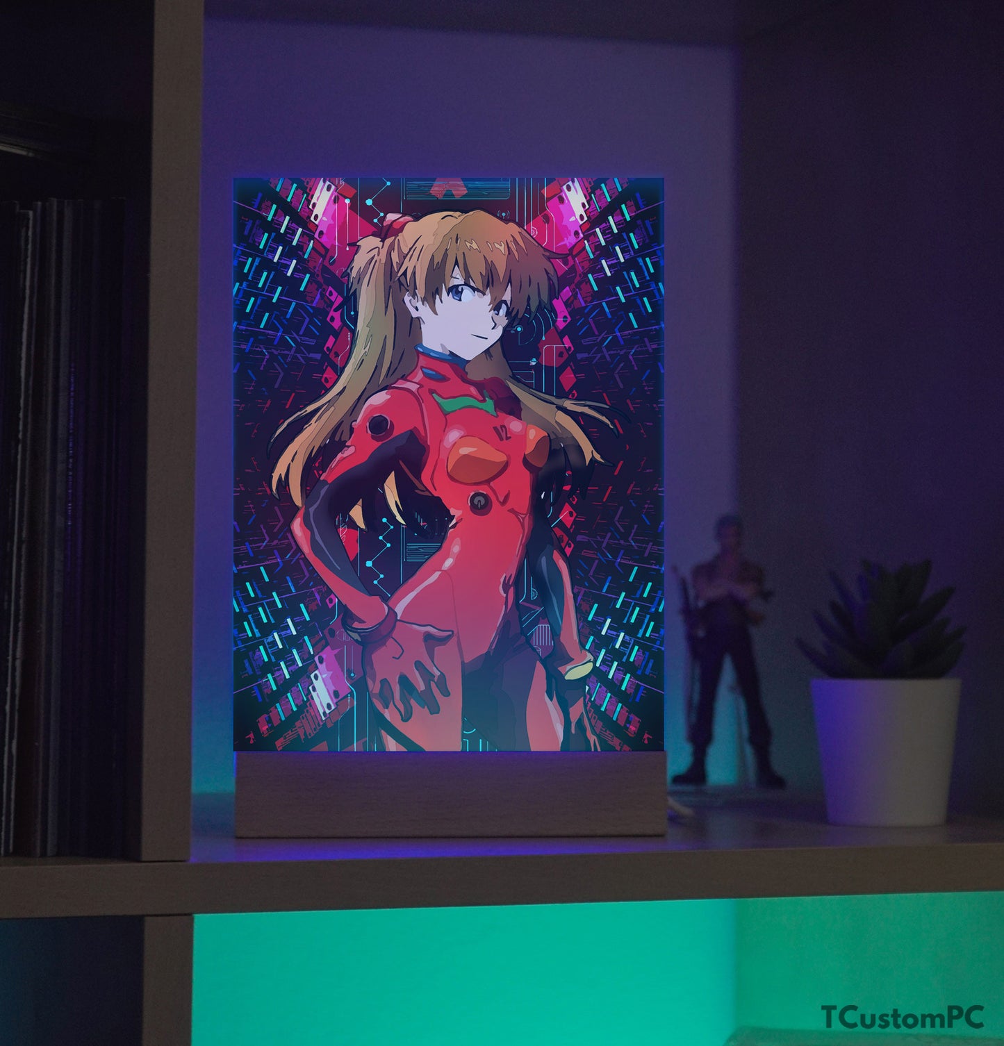 TC-Lamp Evangelion Displate ultimate vetor