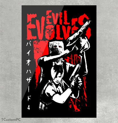 Evil Evolves painting