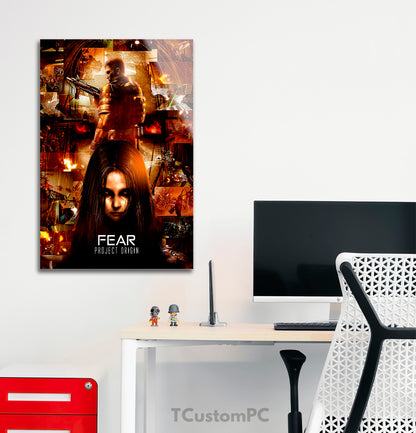 Cuadro FEAR project Origin poster