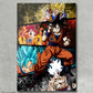 Wall Art Fase of warriors Dragon Ball