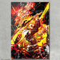 Wall Art Fire Sword Warrior Rengoku Kyojuro