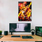 Wall Art Fire Sword Warrior Rengoku Kyojuro