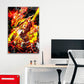 Wall Art Fire Sword Warrior Rengoku Kyojuro