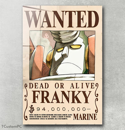 Pintura de recompensa de Franky Wanted