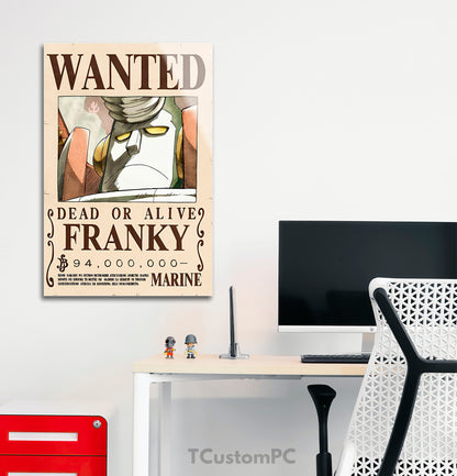 Pintura de recompensa de Franky Wanted