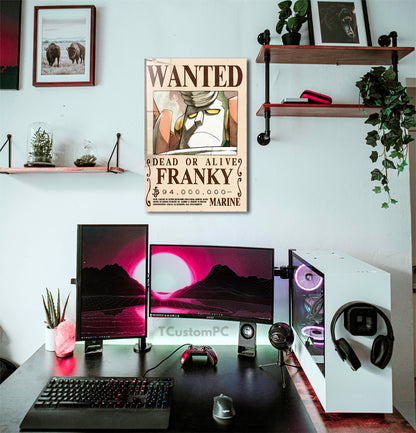 Cuadro Franky Wanted bounty