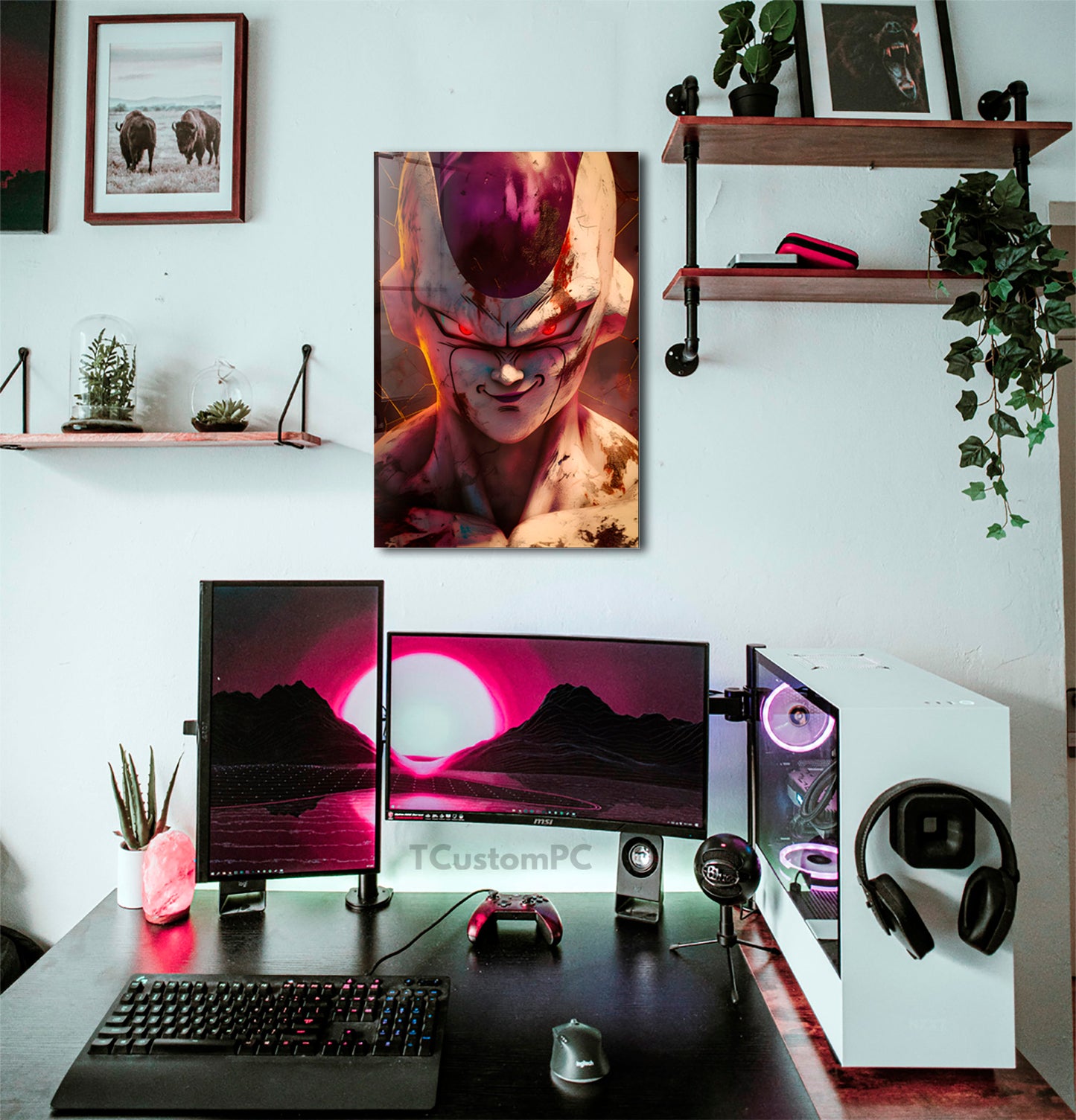 Frieza 3d painting