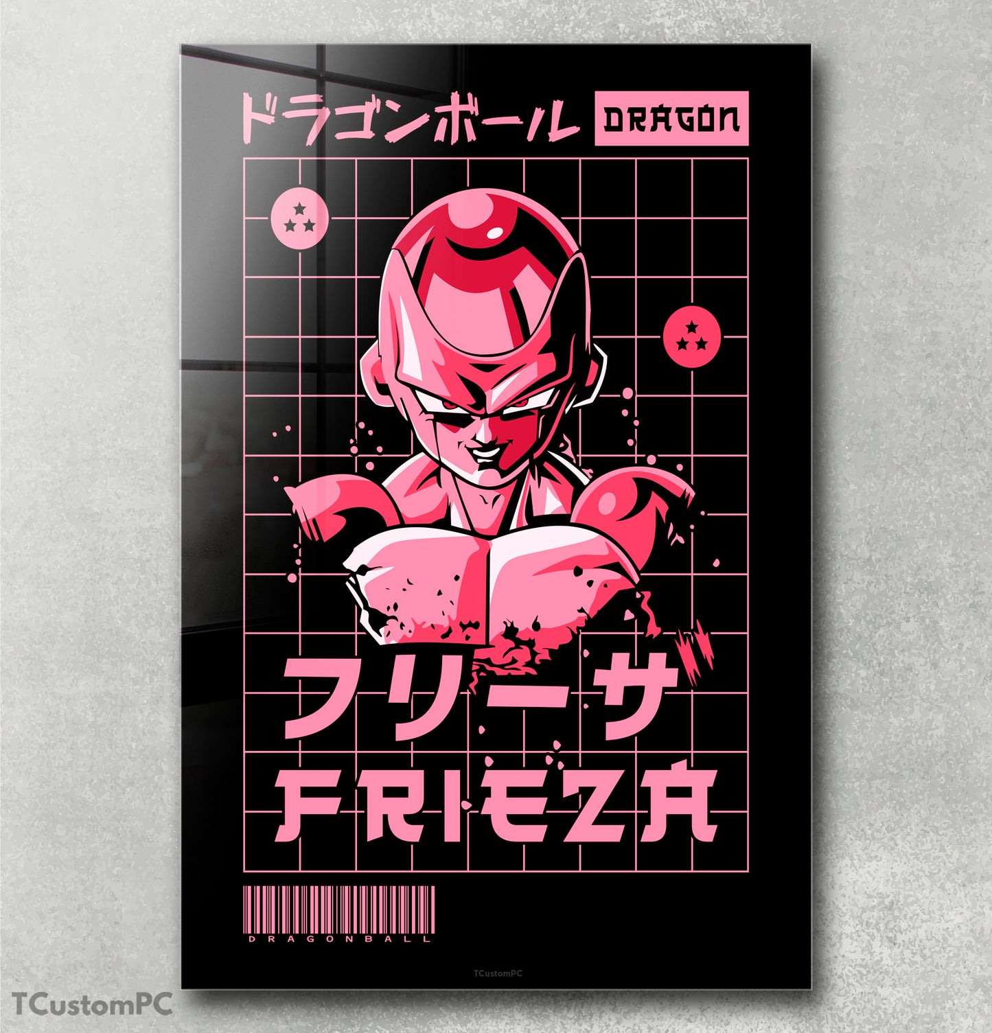 Pintura de Freeza, estilo de rua